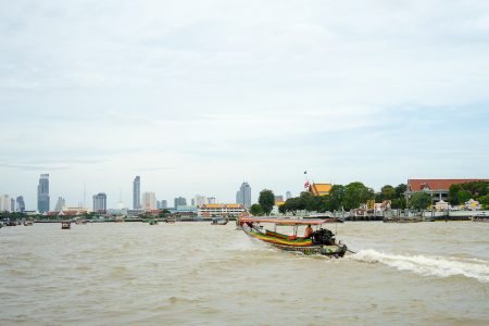Boat on the Chao Phraya River