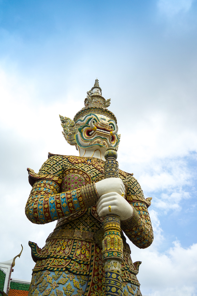 Statue im Königspalast Bangkok